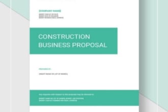 deliver excellent business proposals and reports