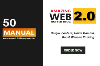 create manually 50 web 2 0 backlinks