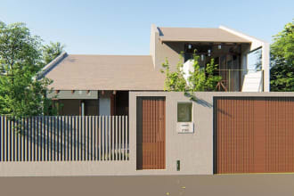 do awesome 3d architectural rendering for interiors and exteriors