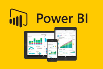 design and develop power bi dashboards