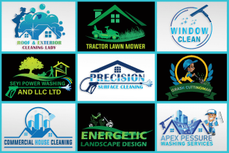 do cleaning, pressure washing, lawn care and junk removal logo