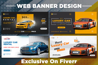 design professional website banner, header, slider, cover, and web banners