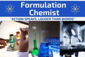 be your chemist for formulas