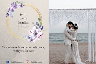 make posters, invitation cards, book cover, etc