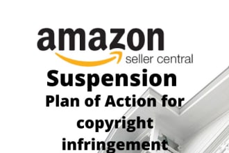 appeal amazon copyright infringement suspension