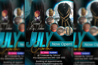 design any flyer party and beauty salon poster