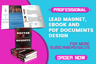 design your lead magnet, ebook and pdf documents professionally