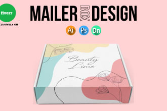 do mailer, shipping, and subscription box with 3d mockup