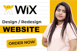 build wix website design, wix redesign, wix website development, wix ecommerce