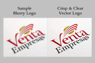 do vector tracing of any logo or raster image