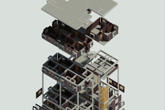 detailed building information modelling on revit