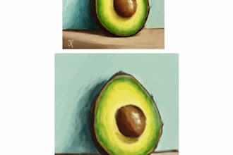 create a digital painting and replica of anything