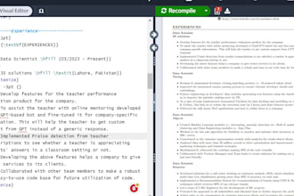 convert any document into latex overleaf