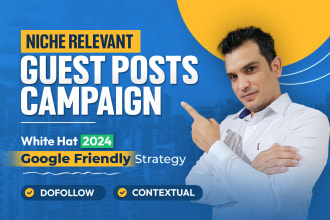 do SEO link building niche relevant contextual dofollow guest posts backlinks