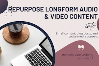 repurpose podcast or youtube video into short form content