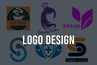 design professional flat minimalist logo for business or event