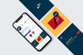 design modern minimal social media ads, posts, story
