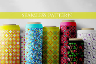 design creative repeat patterns for your products