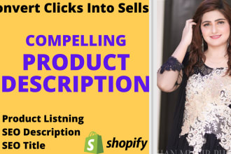 write copywriting product description for shopify product