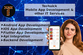 flutter cross platform mobile app, android, IOS with laravel