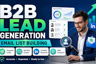 do b2b lead generation business lead collections email list building