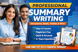 write a professional summary for you