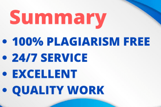 write a professional summary for you