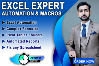be your  microsoft excel expert for excel projects,vlookup, hlookup