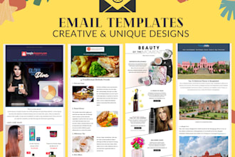 design responsive mailchimp email template
