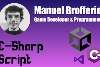 do a csharp script for your unity project