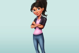 draw 2d character art creative concept art and illustrations