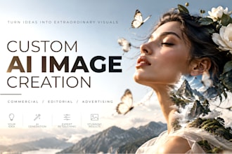 create custom ai art with professional photoshop retouching