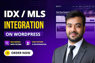 integrate idx broker, showcase idx, or ihomefinder mls on wordpress