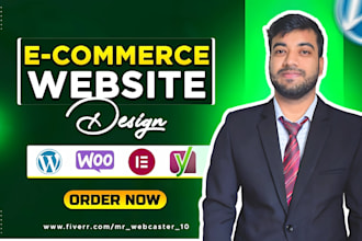 create wordpress ecommerce website or woocommerce online store