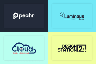 design a trendy versatile corporate urgent custom abstract website logo