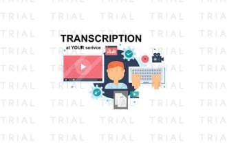 transcribe english audios and do video transcription