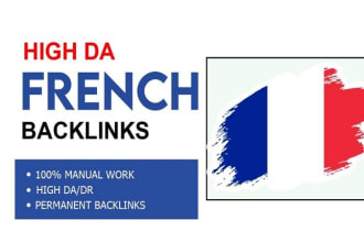do 22 high quality french dofollow forum fr domain authority seo backlinks