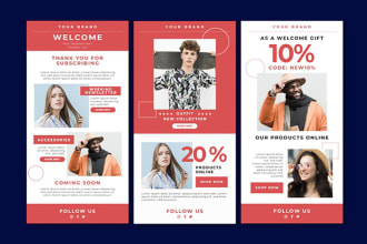 design an email newsletter and convert kit and mailerlite