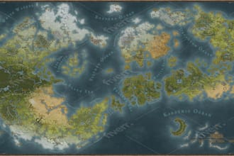create maps for your fantasy game, book and projects