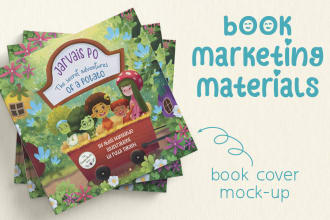 create childrens book marketing materials