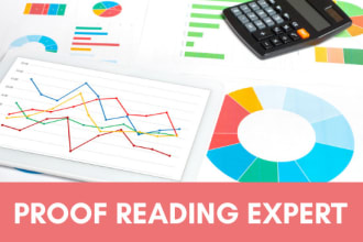 provide quality copy editing and proofreading skills