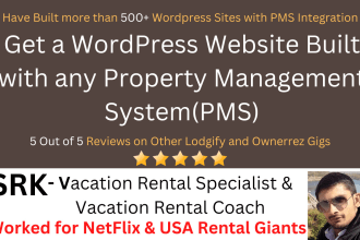 create a vacation rental wordpress website