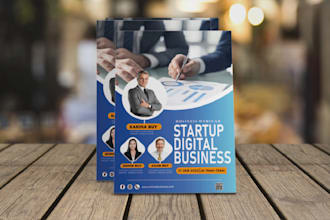 design eye catching digital flyer, party and food flyer