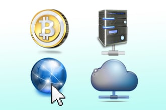 design a vector app icon or logo of anything you want