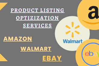 create,merge or fix your product listing and variations on amazon ebay walmart