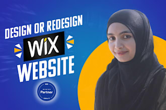 design wix website redesign or wix ecommerce website development