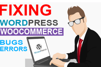 fix wordpress bug, wordpress errors, woocommerce errors, elementor issue