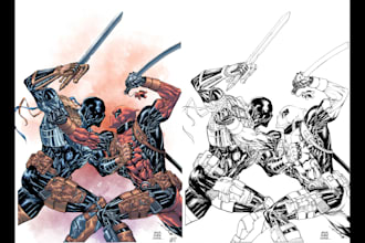 be your comic colorist for pin ups, covers, and commissions