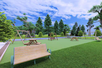 design your 3d backyard, front yard and patio as a landscape architect