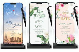 design beautiful customized wedding party invitation cards, digital party invite